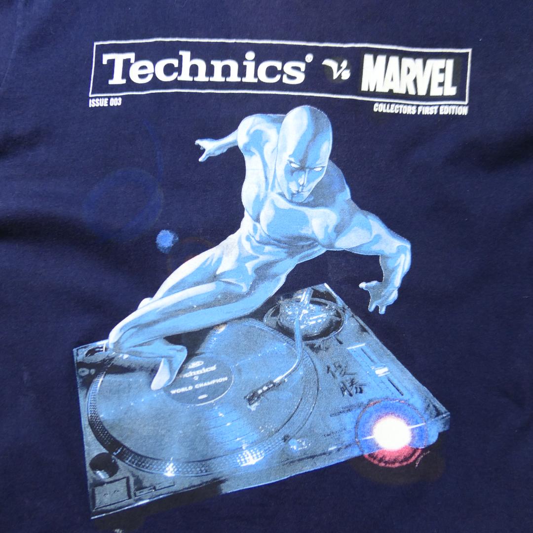 VINTAGE 00s S Promotion Tee -Technics × MARVEL-