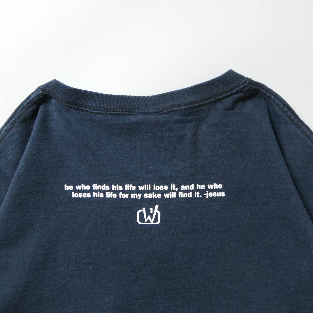 VINTAGE 00s L Message Tee -loser-