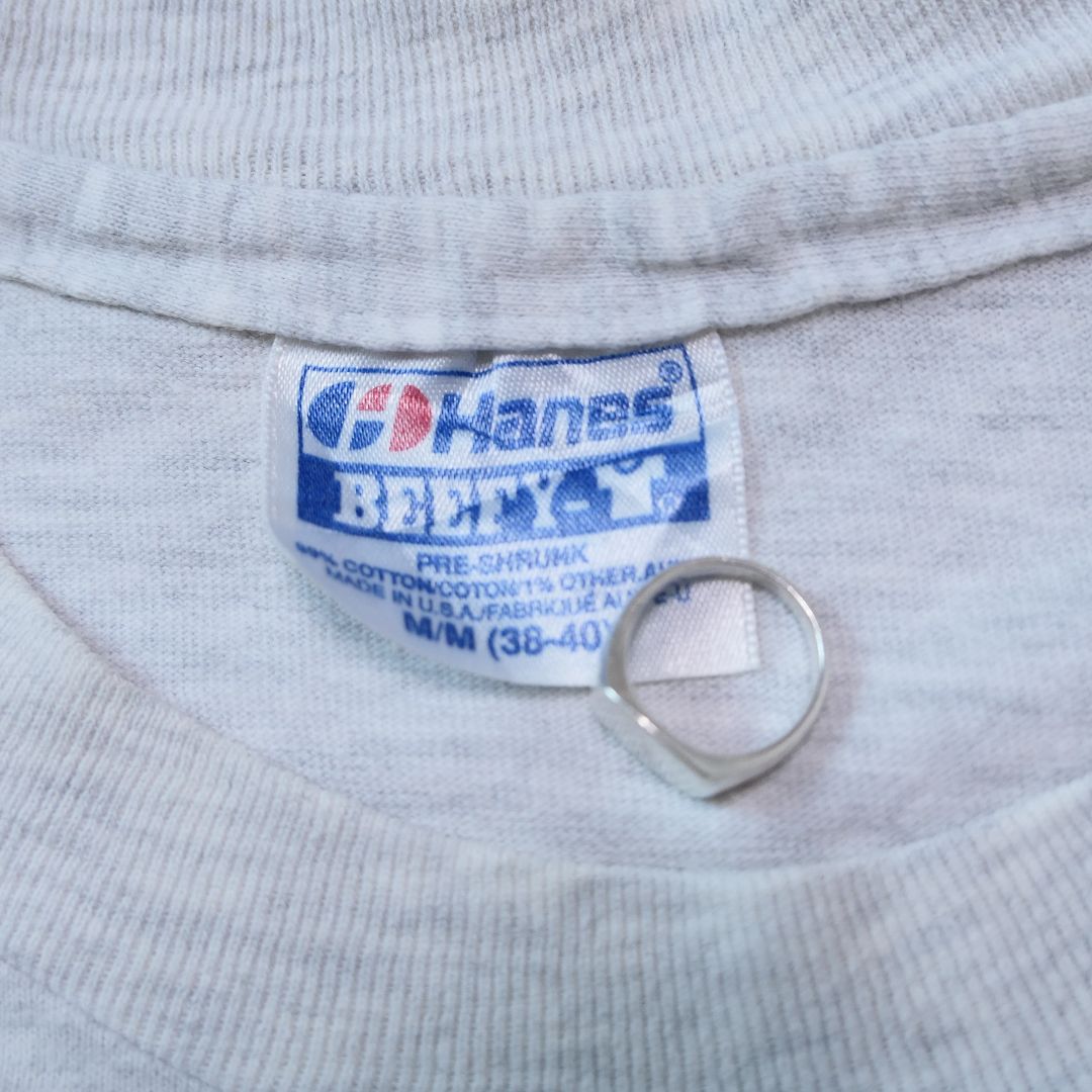 VINTAGE 90s M Dog Print Tee "OLD ENGLISH SHEEP DOG" -TELETREND COLS-