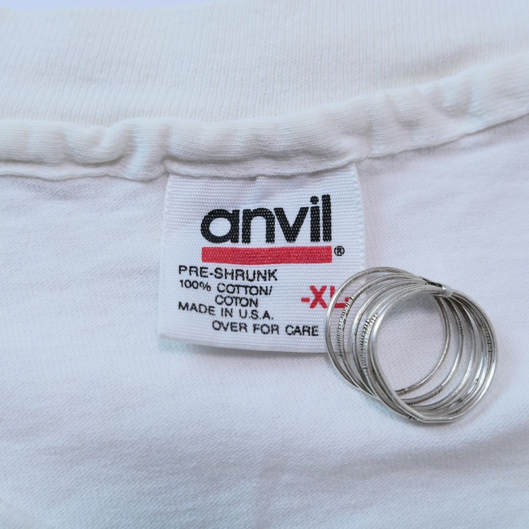 VINTAGE 90s XL Art Tees -Zebra × Barcode-