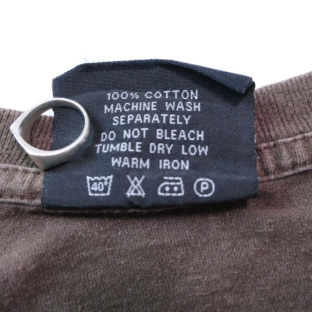 VINTAGE 90s L Promotion Tee "Mahatma Gandhi" -Technics-