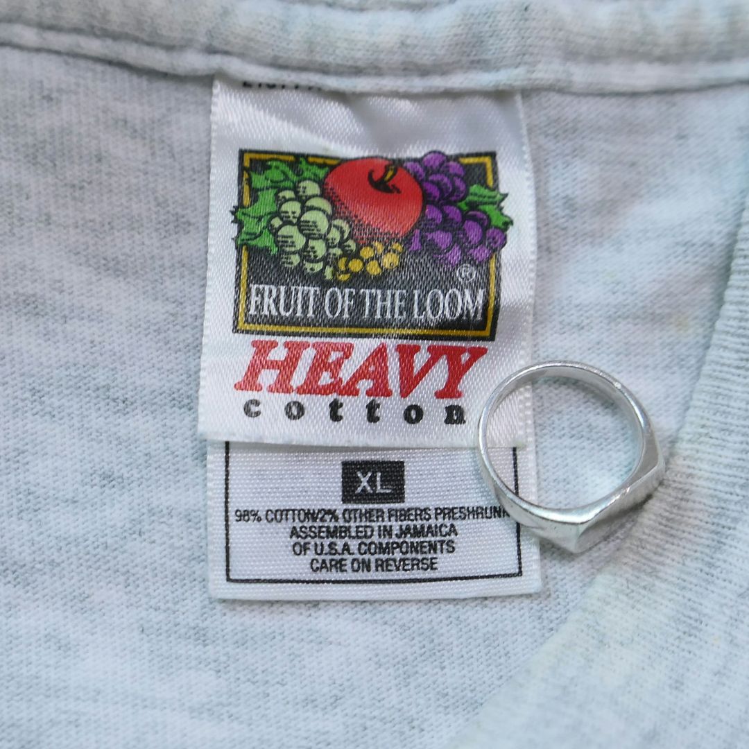 VINTAGE 90s XL Art Tee "CAT" -Bob Harrison-