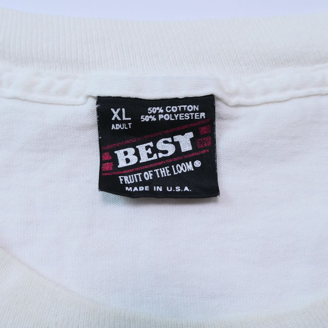 VINTAGE 90s Dog Print Tee "schnauzer" -FAMOUS FIDO'S SUNWEAR-