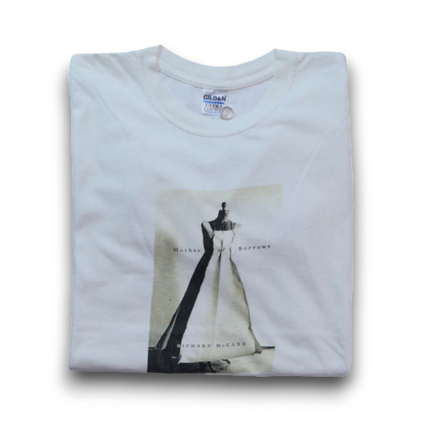 VINTAGE 00s L Novel Jacket Tee "Mother of Sorrows" -RICHARD McCANN-