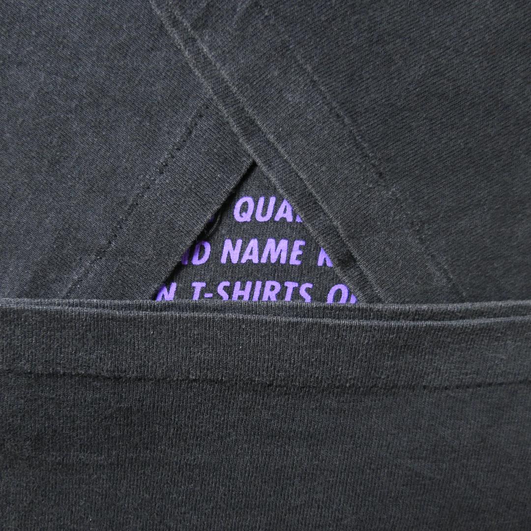 VINTAGE 90s M-L Logo Tee -Hanes-