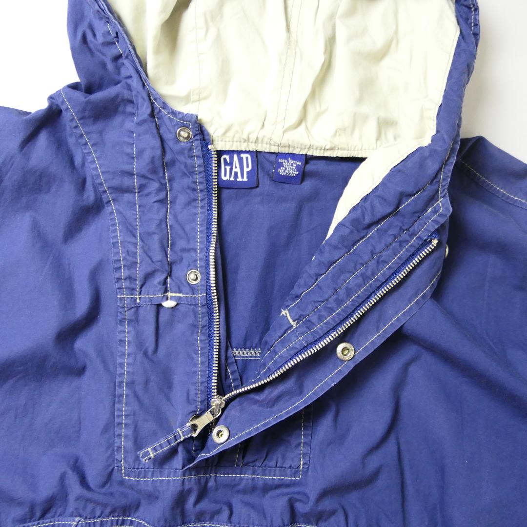VINTAGE 90s L Cotton Anorak Parka -GAP-