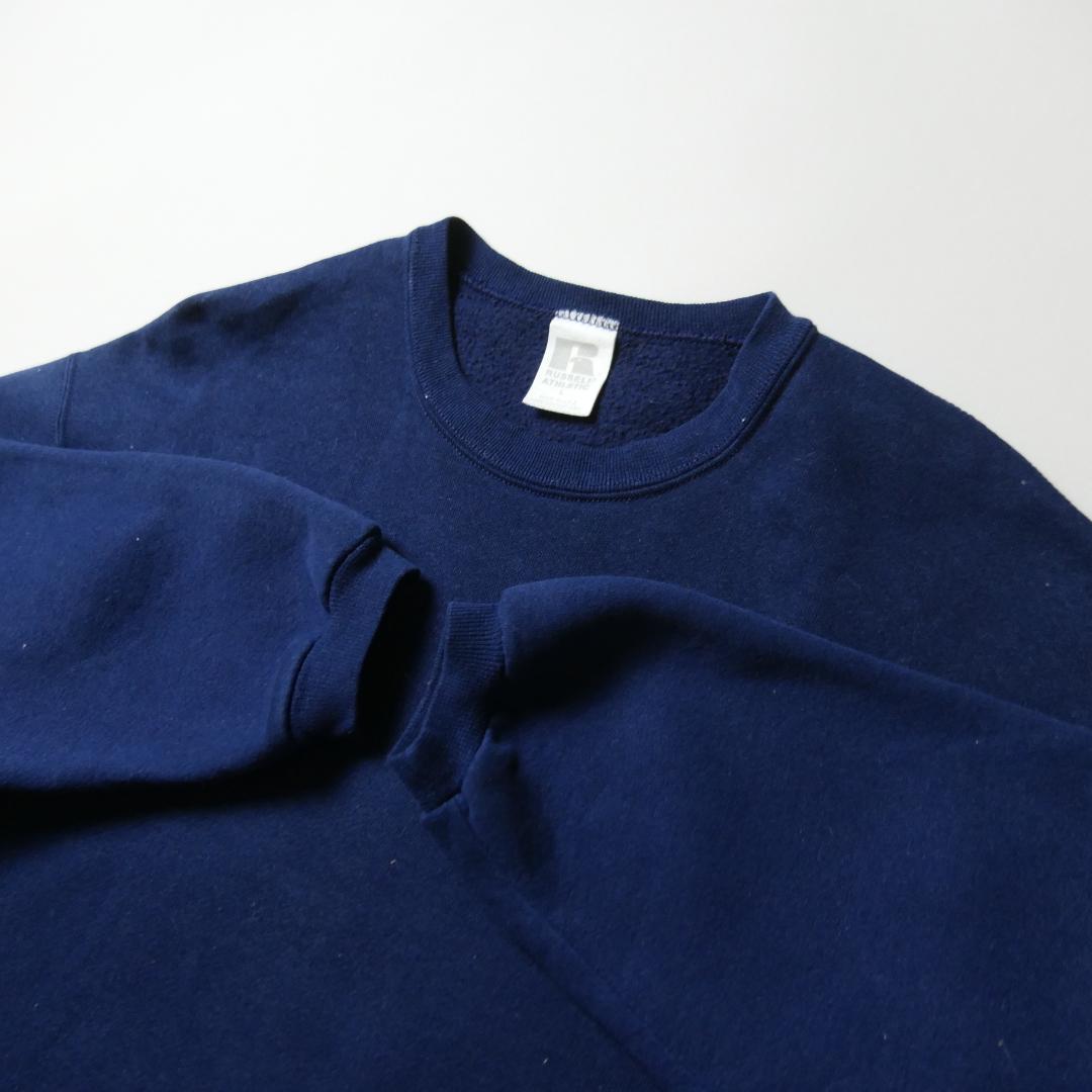 VINTAGE 90s L Plain Sweatshirt -Russell Athletic-