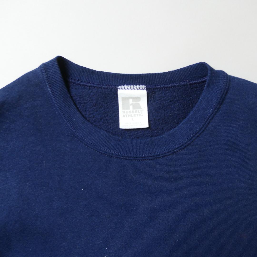 VINTAGE 90s L Plain Sweatshirt -Russell Athletic-