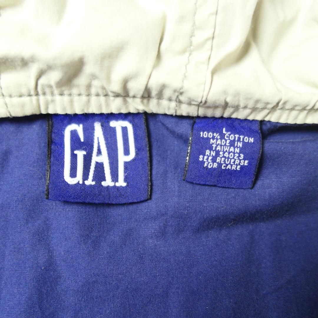 VINTAGE 90s L Cotton Anorak Parka -GAP-