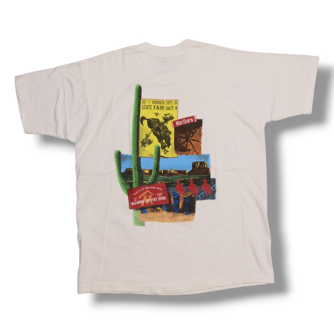 VINTAGE 90s XL Promotion Tee -Marlboro-
