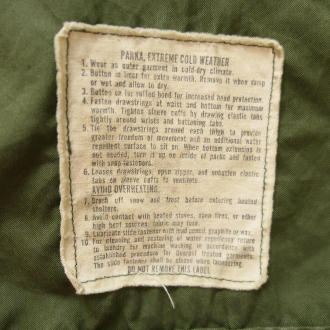 VINTAGE 70s M-R M-65 Fishtail Parka -U.S.ARMY-