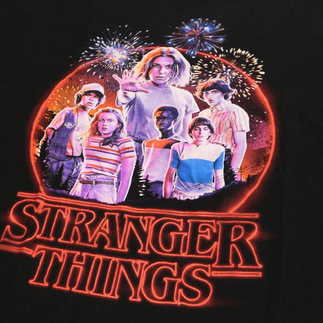 USED XL TV Drama Tee -STRANGER THINGS-