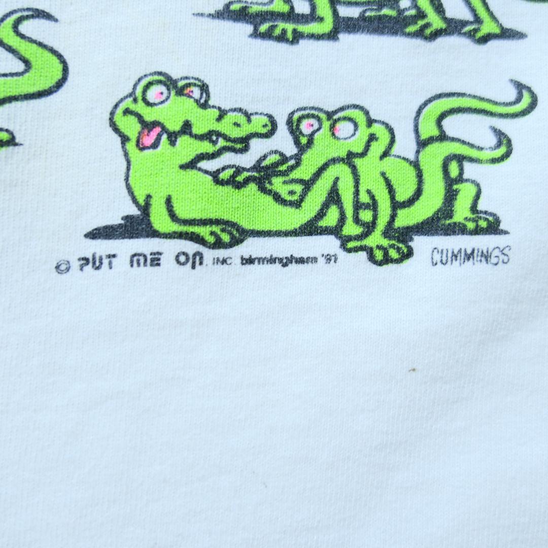 VINTAGE 90s L Erotic Tee -48ways-