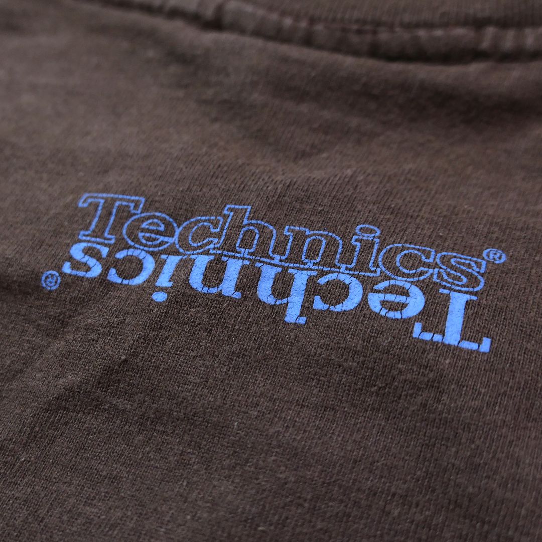 VINTAGE 90s L Promotion Tee "Mahatma Gandhi" -Technics-