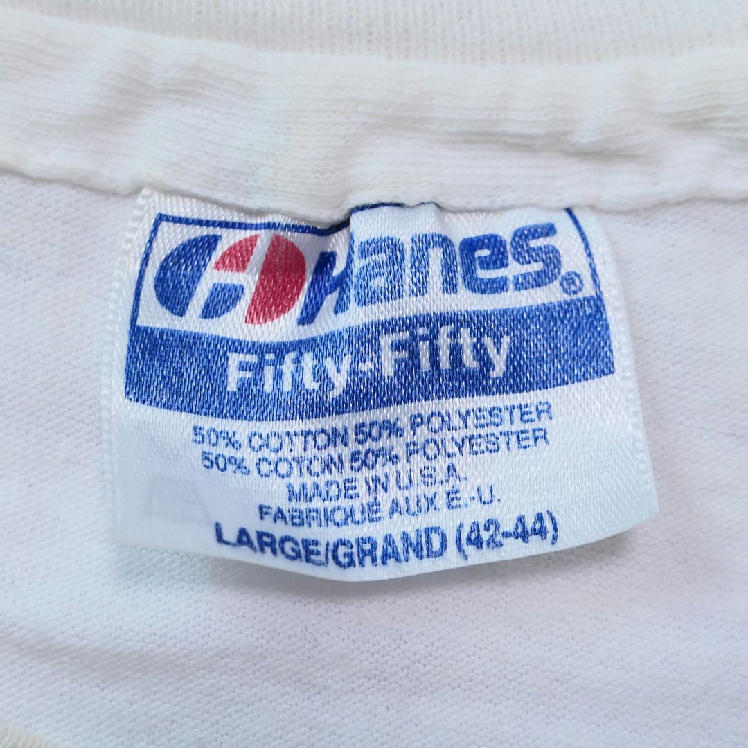 VINTAGE 90s L Dog Print Tee "Cocker Spaniel" -AIR WAVES INC-