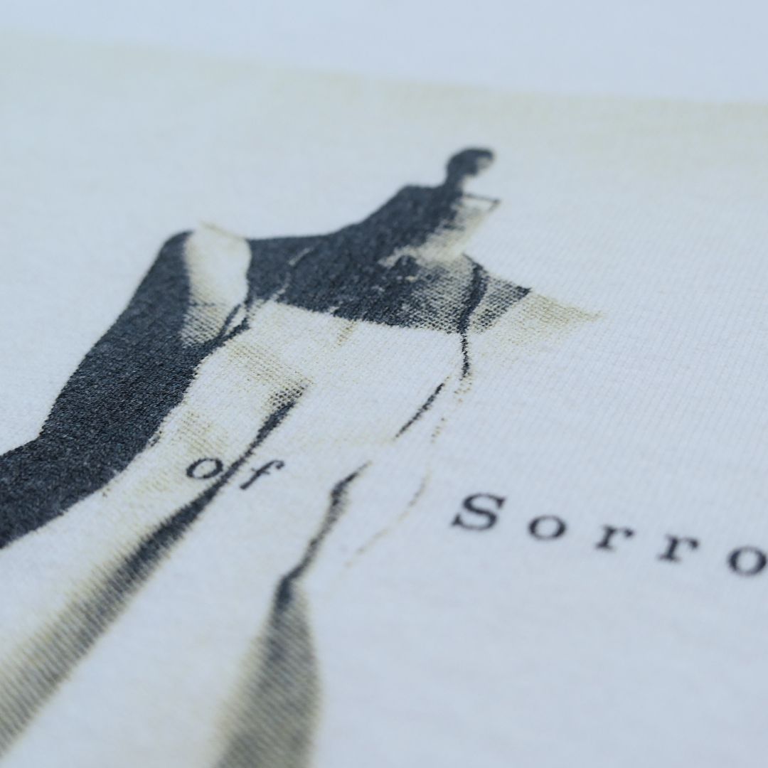 VINTAGE 00s L Novel Jacket Tee "Mother of Sorrows" -RICHARD McCANN-
