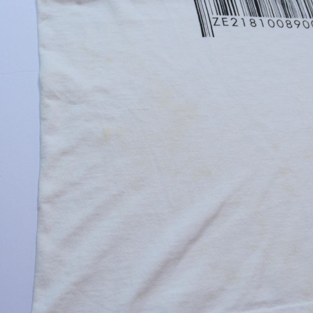 VINTAGE 90s XL Art Tees -Zebra × Barcode-