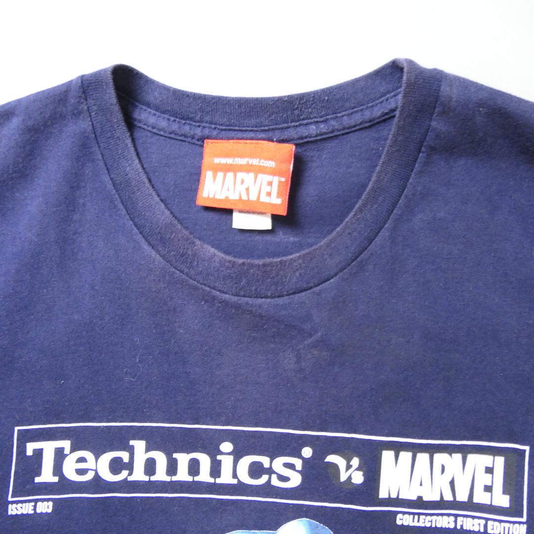 VINTAGE 00s S Promotion Tee -Technics × MARVEL-
