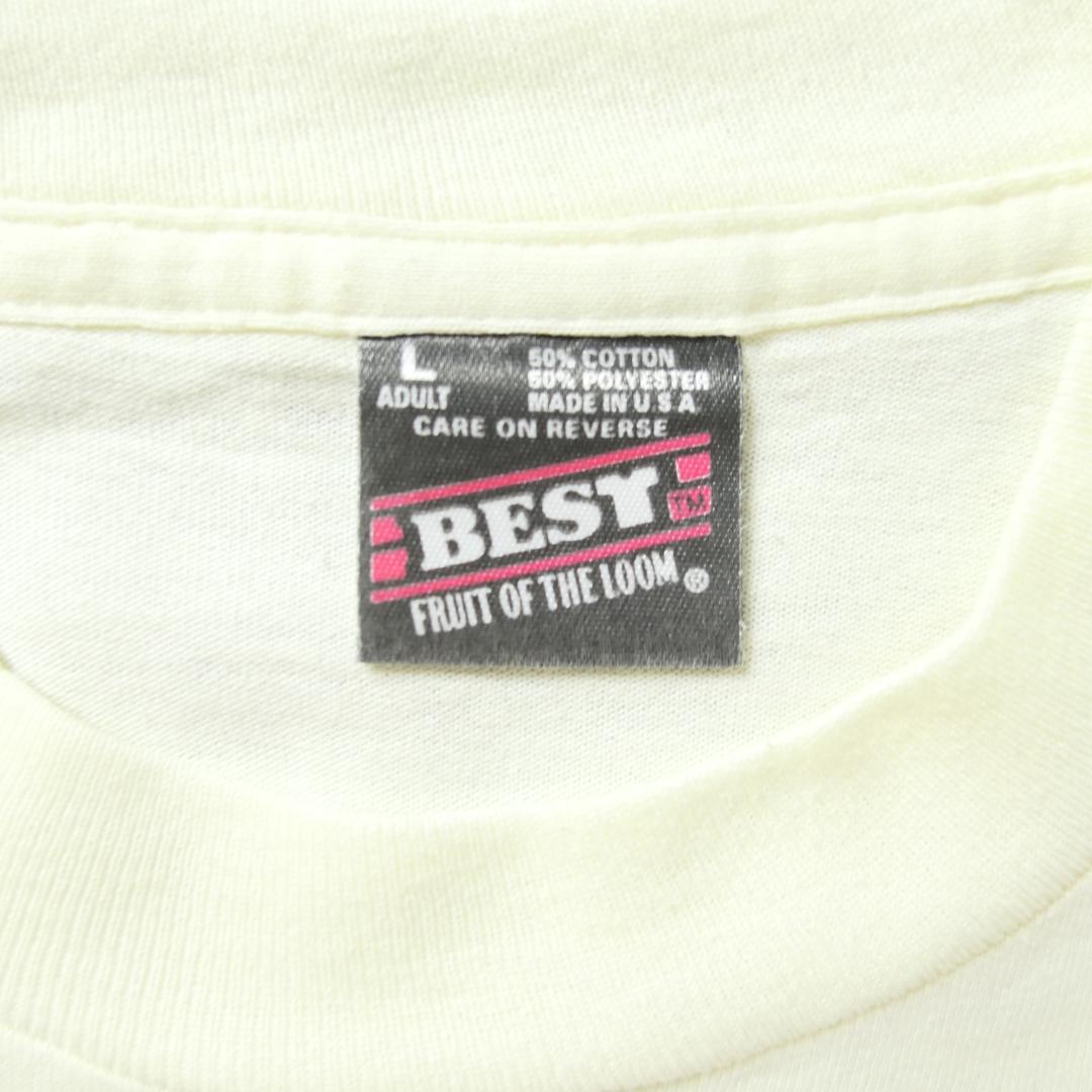 VINTAGE 90s L Dog Tee "Shih Tzu" -TELETREND COLS-