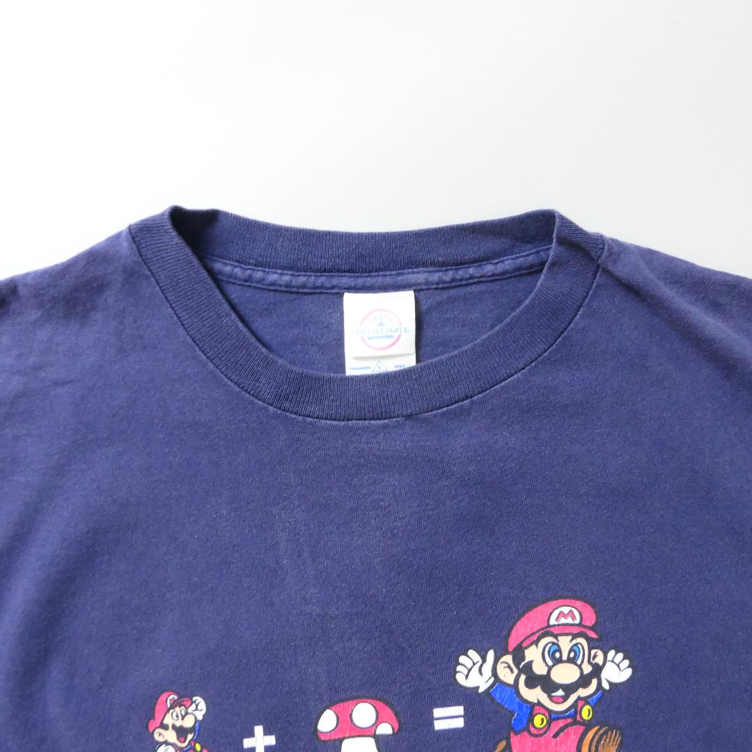 VINTAGE 00s L Character Tee -SUPER MARIO-