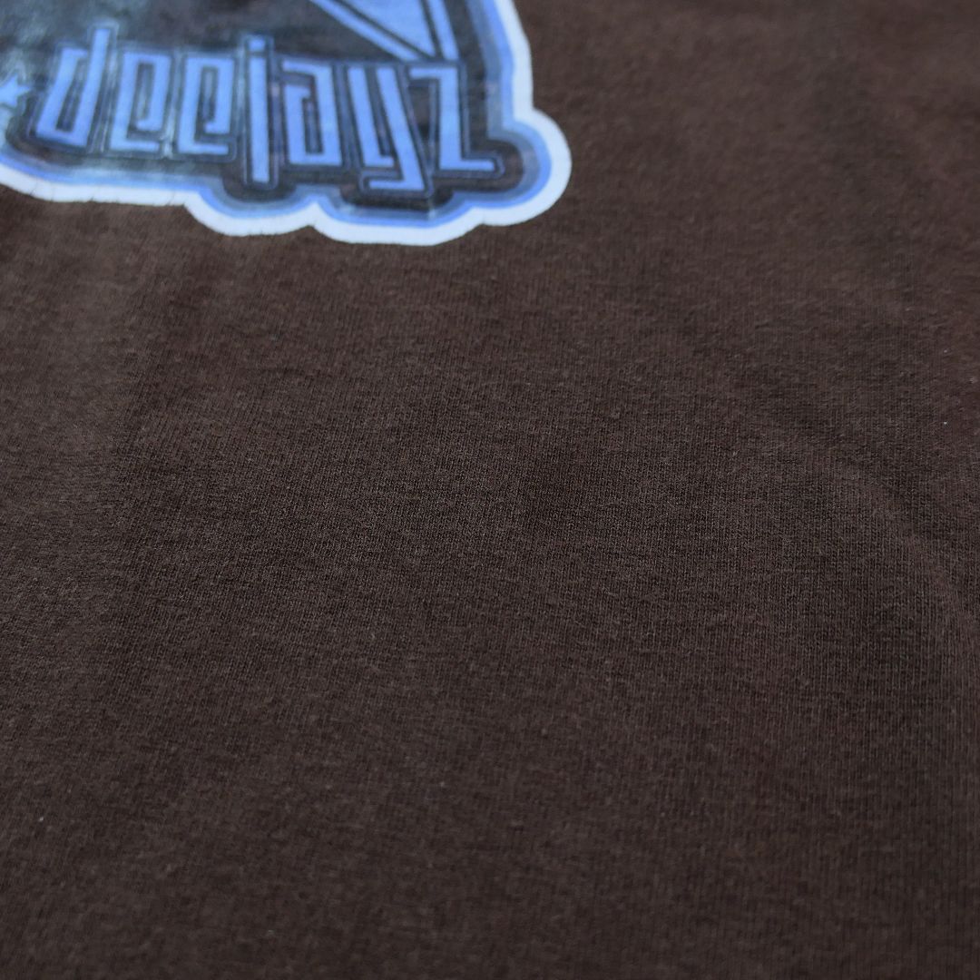 VINTAGE 90s L Promotion Tee "Mahatma Gandhi" -Technics-