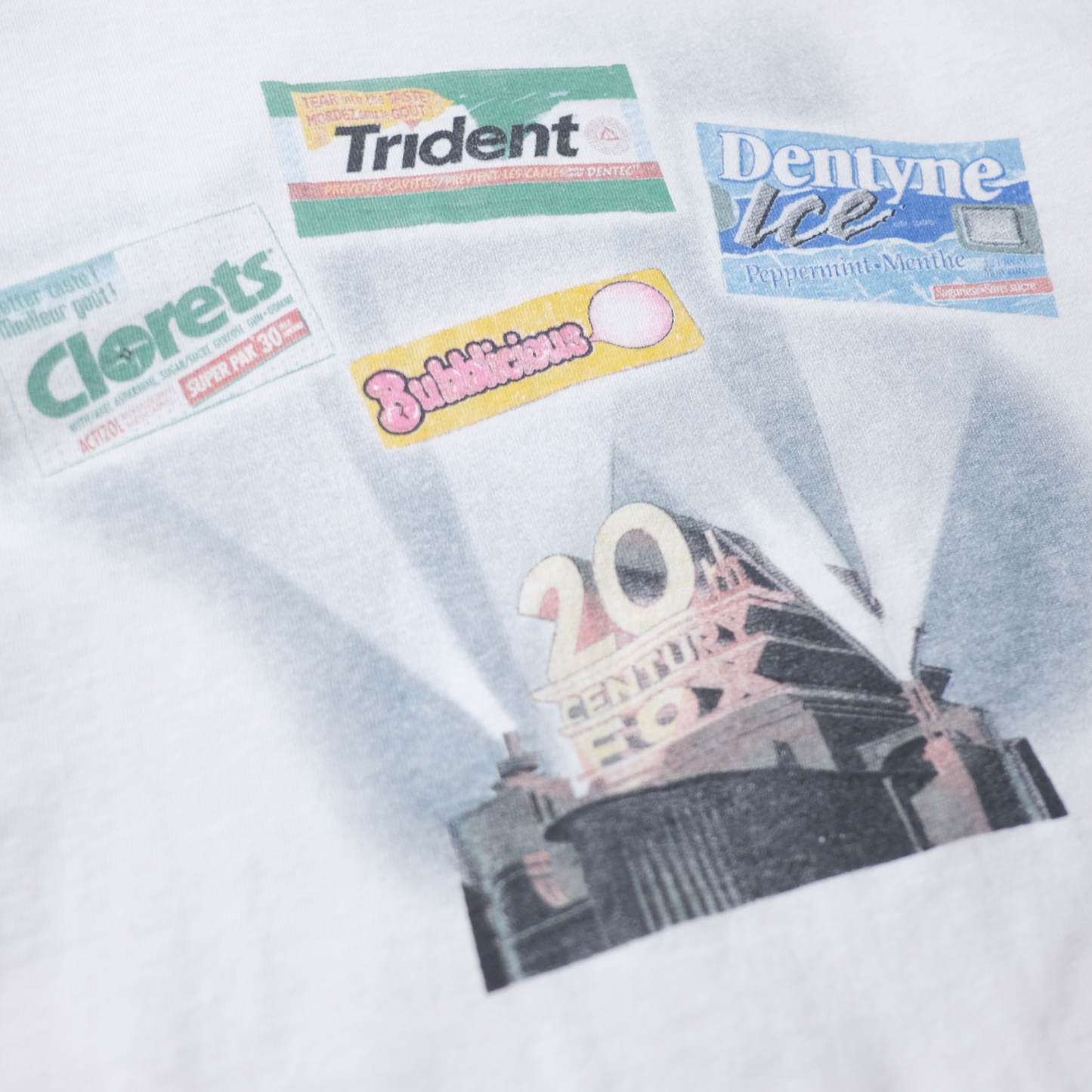 90s Promotion Tee -20th CENTURY FOX × Cadbury Adams-