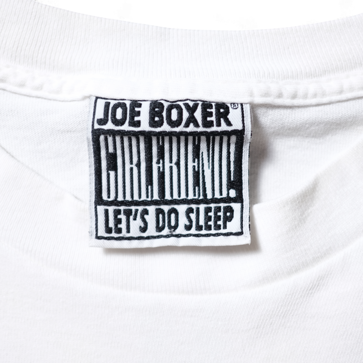90s Hair Style List Tee -JOE BOXER-