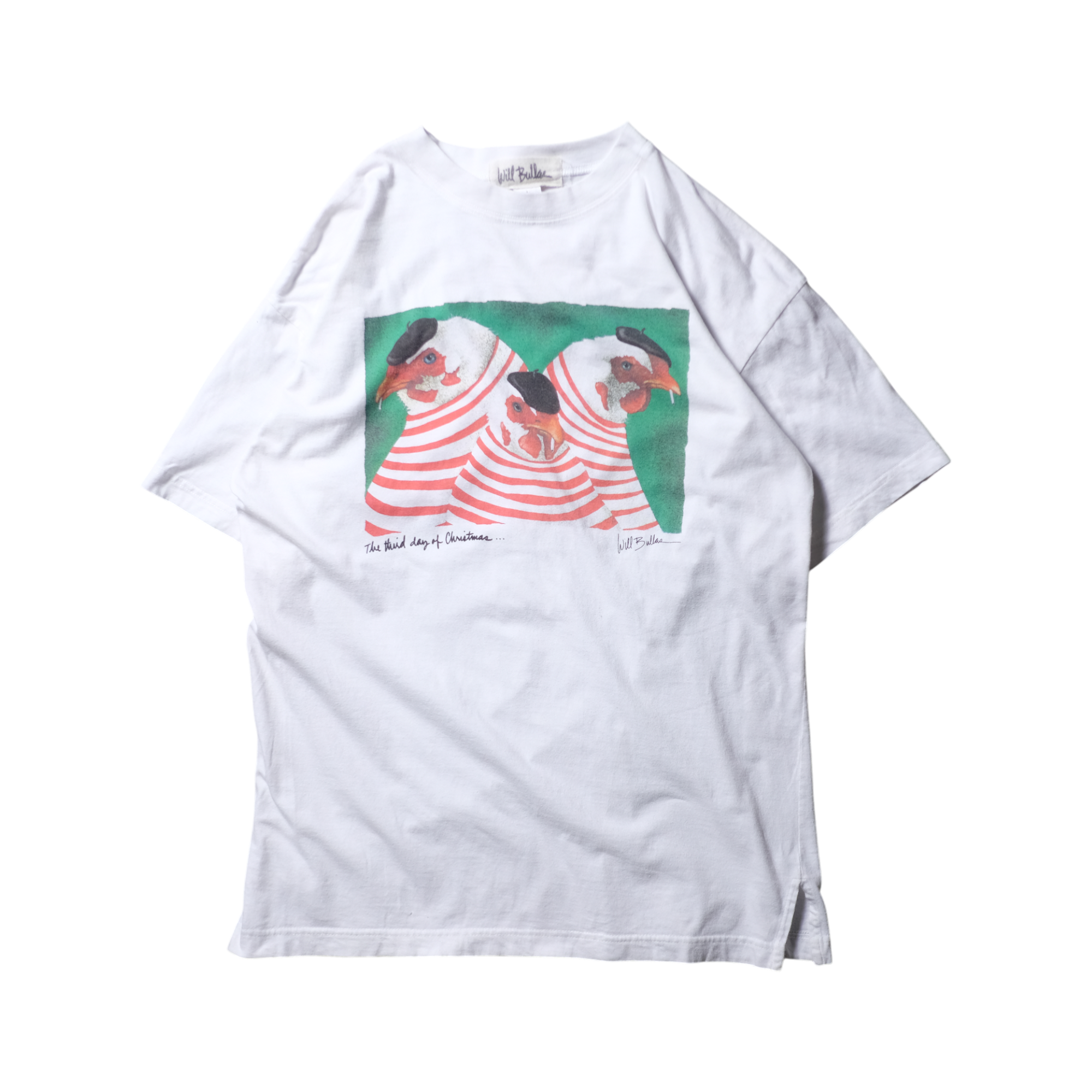 90s-00s Animal Art Tee -Will Bullas- – ユウユウジテキ 90s-00s Animal Art Tee -Will Bullas- – ユウユウジテキ