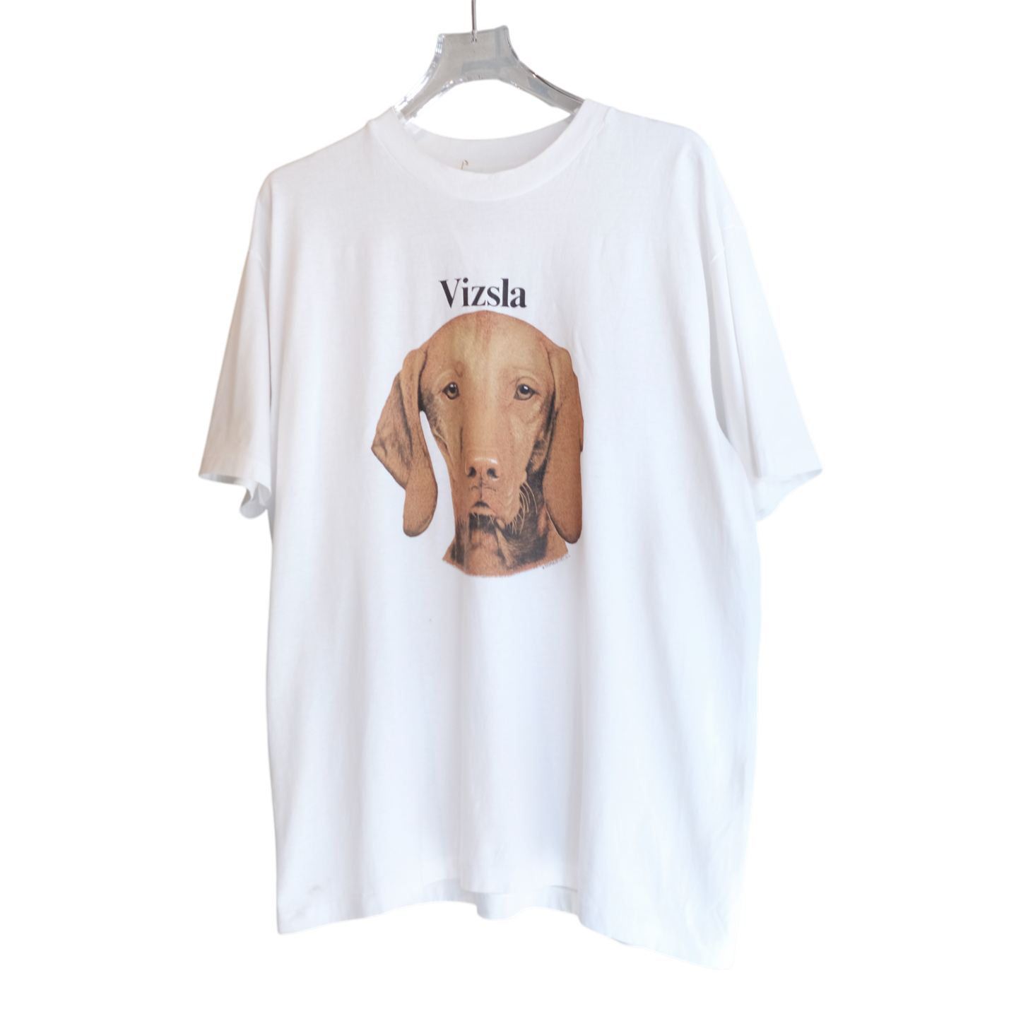 90s Dog Tee "Vizsla" -TELETREND COLS-⠀