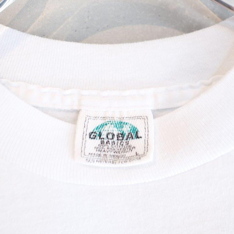 90s-00s Dog Art Tee -©trans tech-