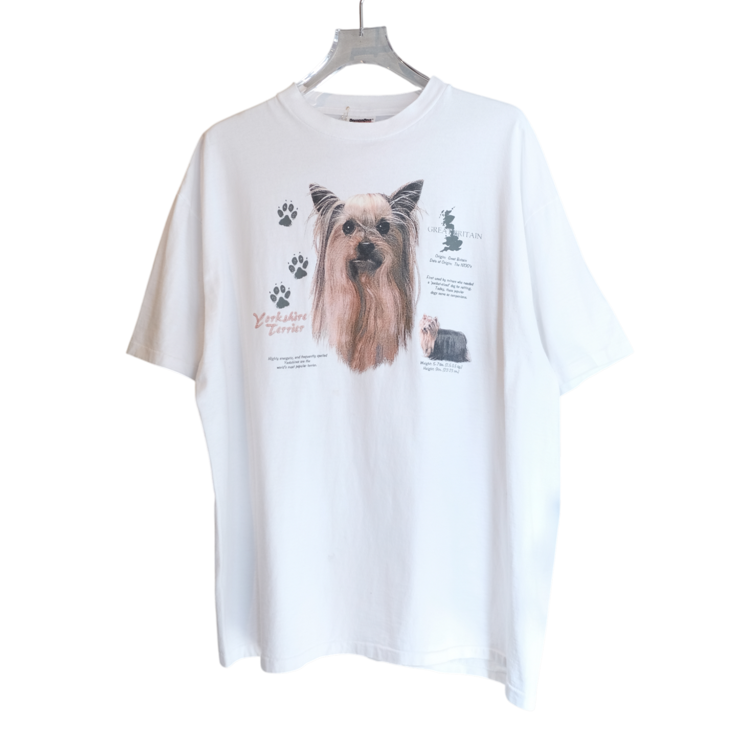 90s Dog Tee "Yorkshire Terrier"