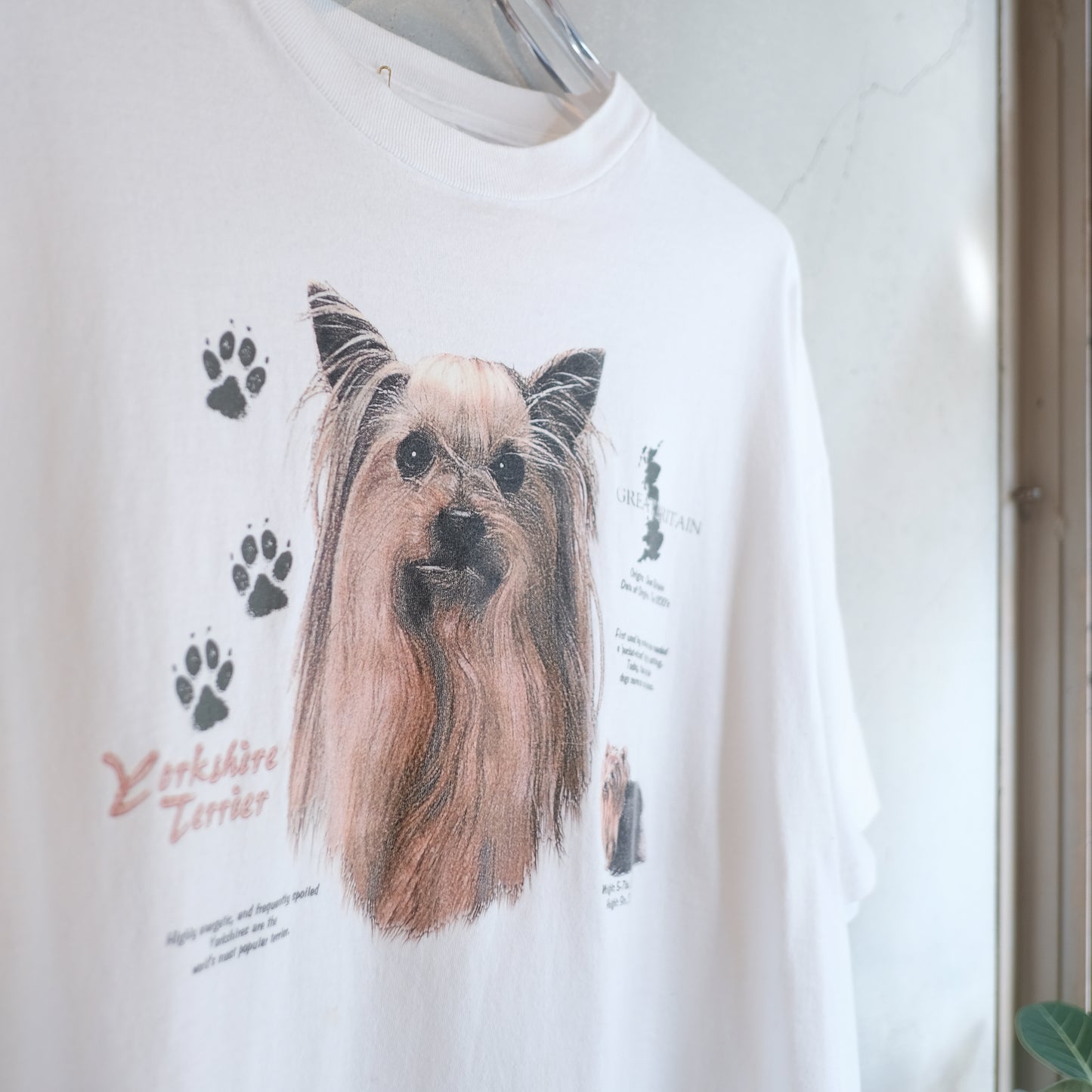 90s Dog Tee "Yorkshire Terrier"