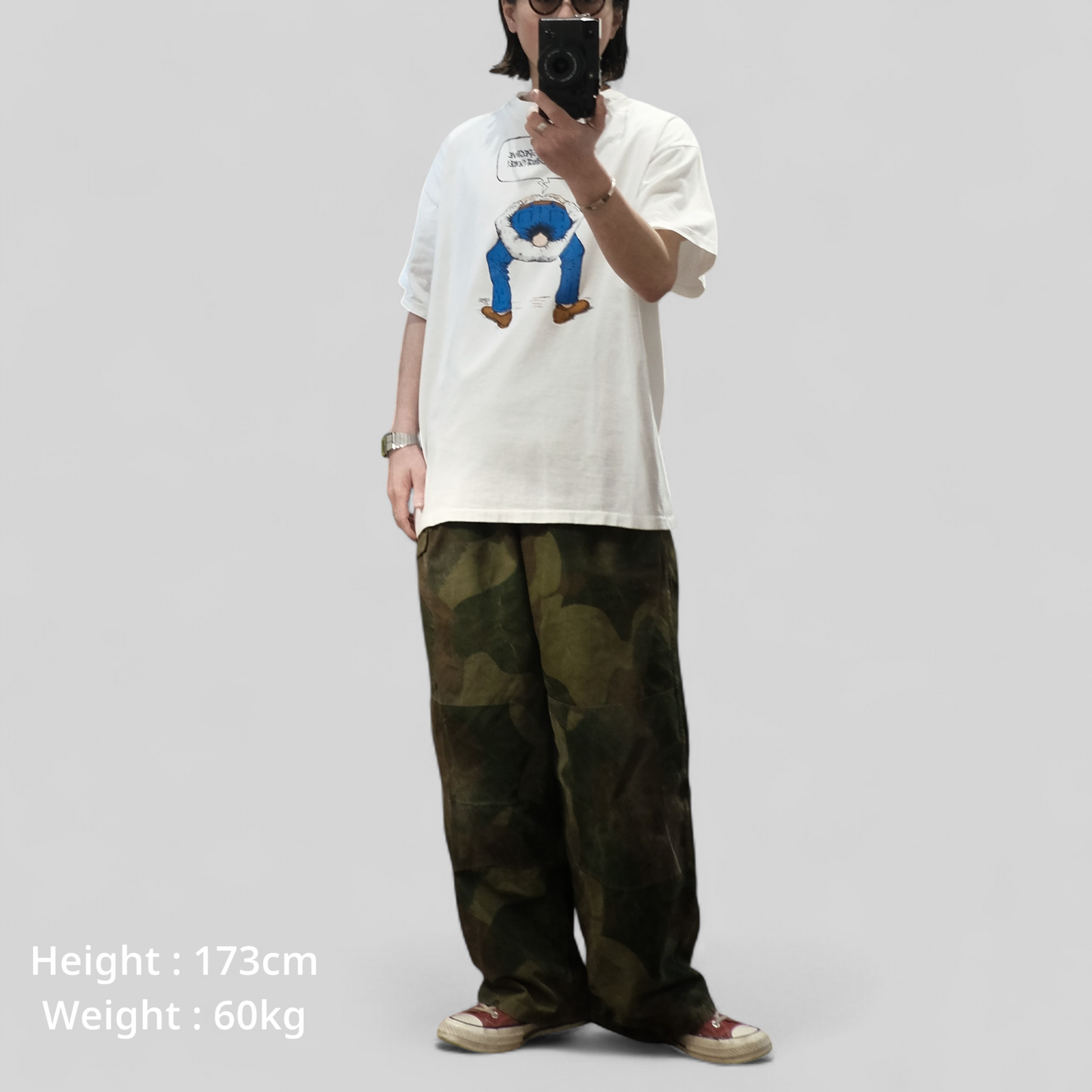 90s "変な" Message Tee