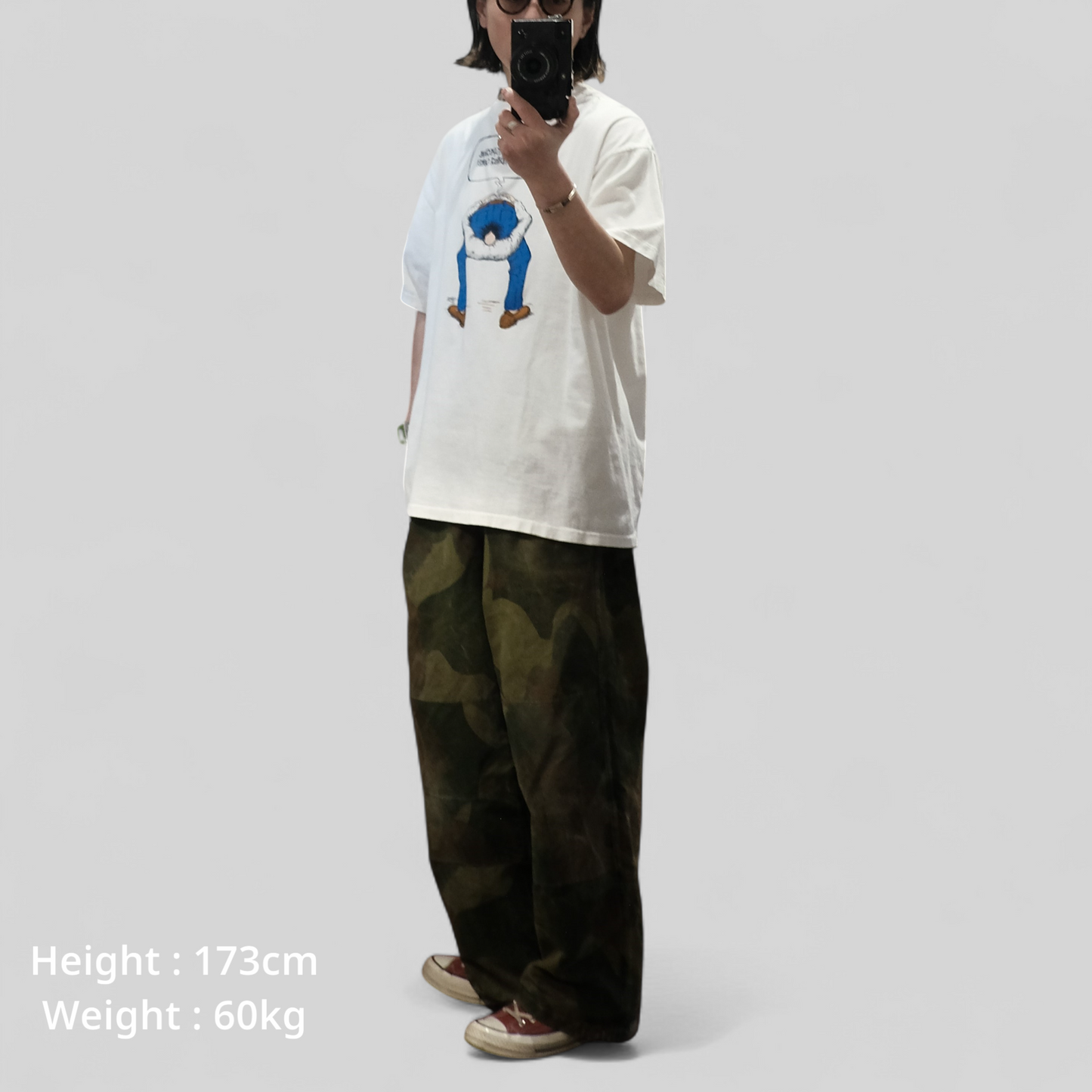 90s "変な" Message Tee