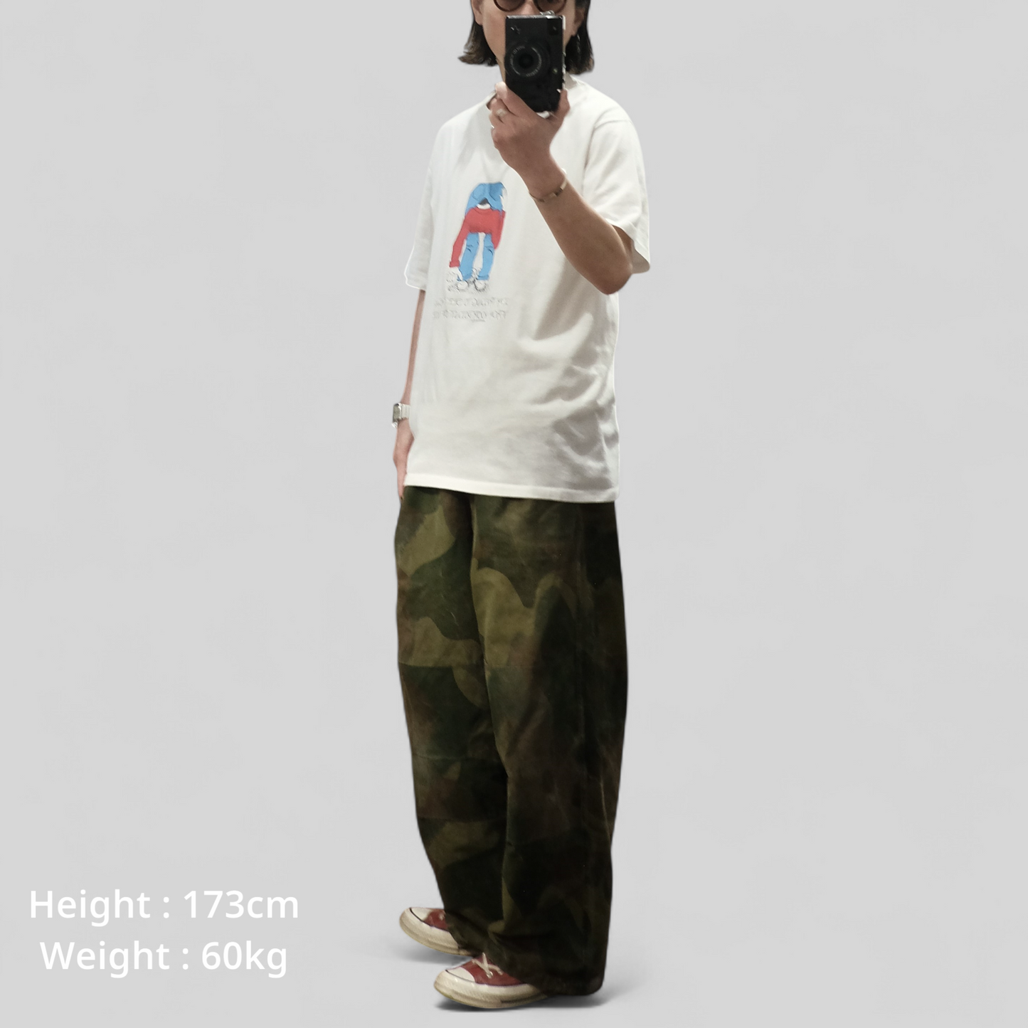 90s "変な" Message Tee
