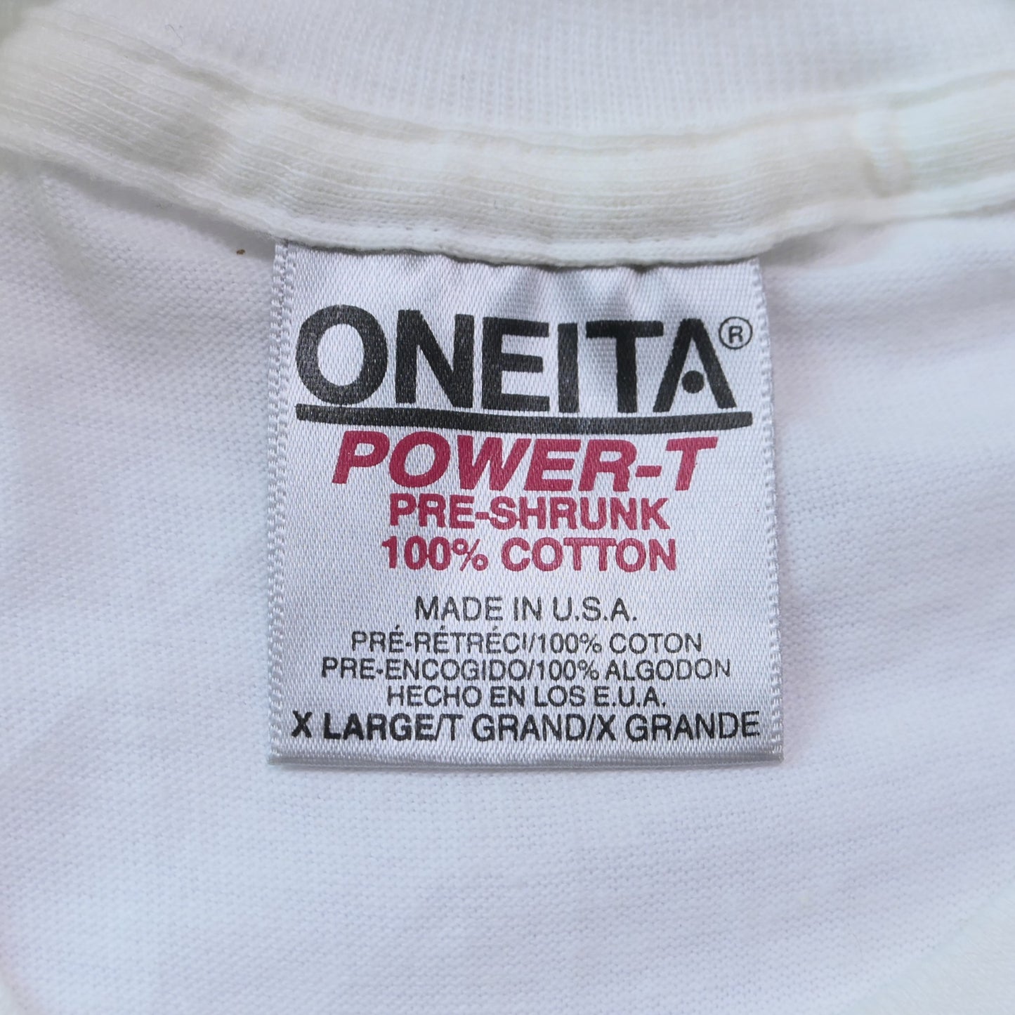 VINTAGE 90s XL Promotion Tee -Claris-