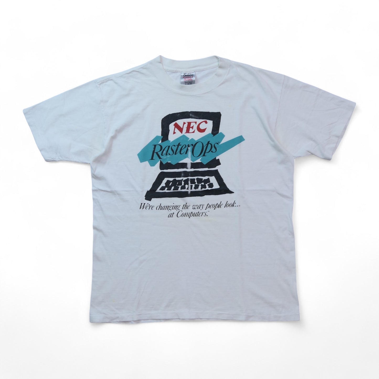 VINTAGE 90s XL Promotion Tee -NEC-