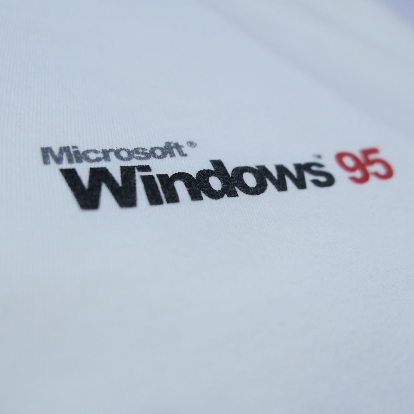 VINTAGE 90s L-XL Promotion Tee "Windows95" -Microsoft-