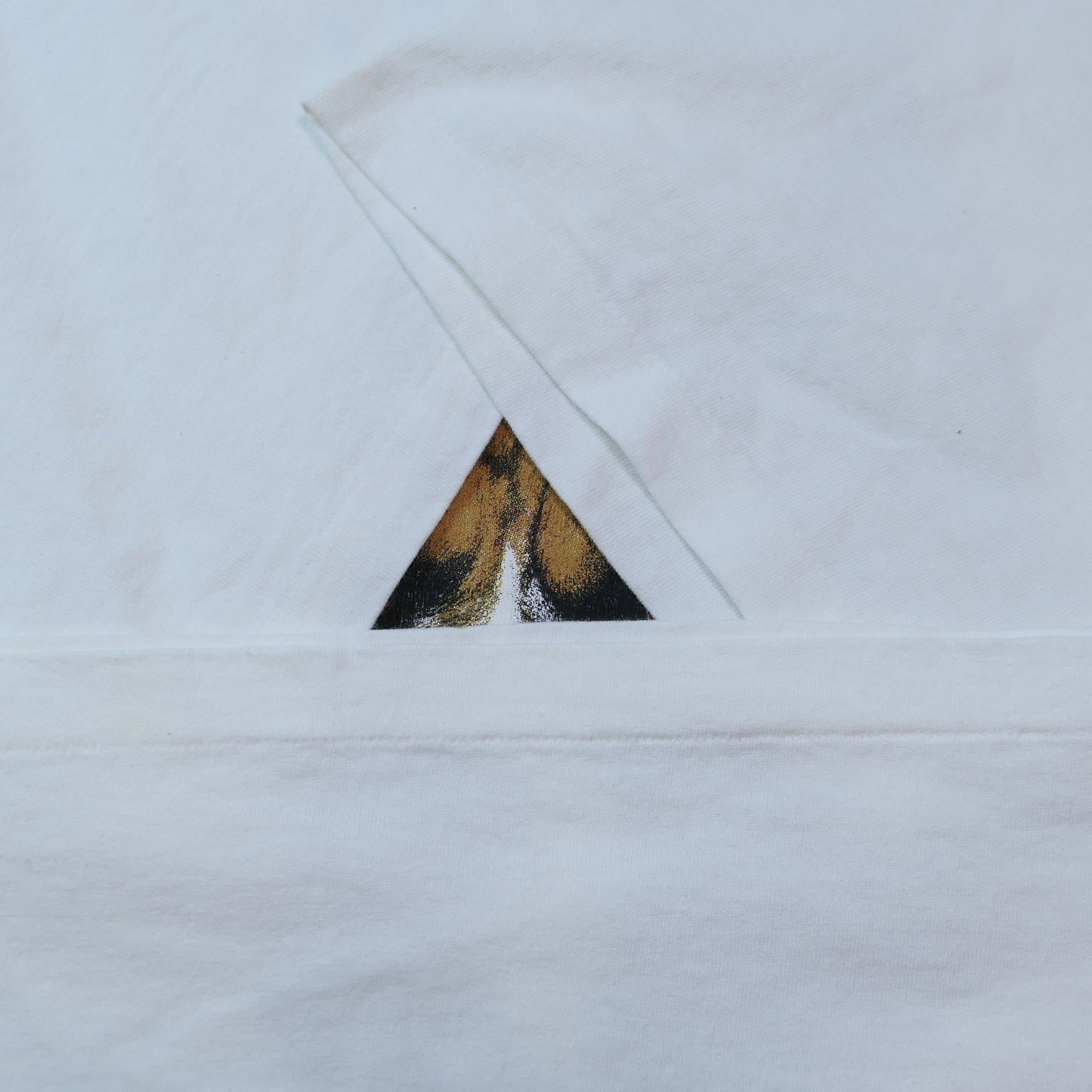 VINTAGE 90s XL Dog Face Tee "Boxer" -TELETREND COLS-
