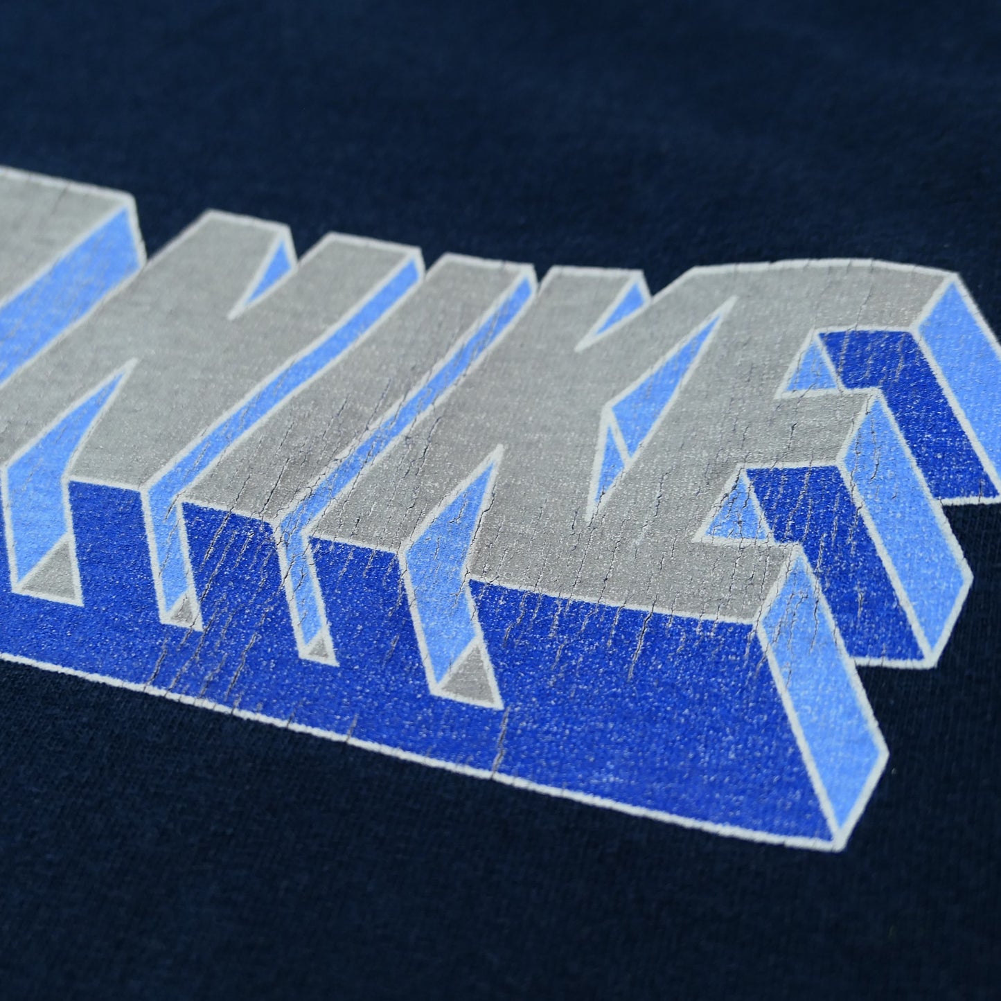 VINTAGE 00s XL L/S Logo Tee -NIKE-