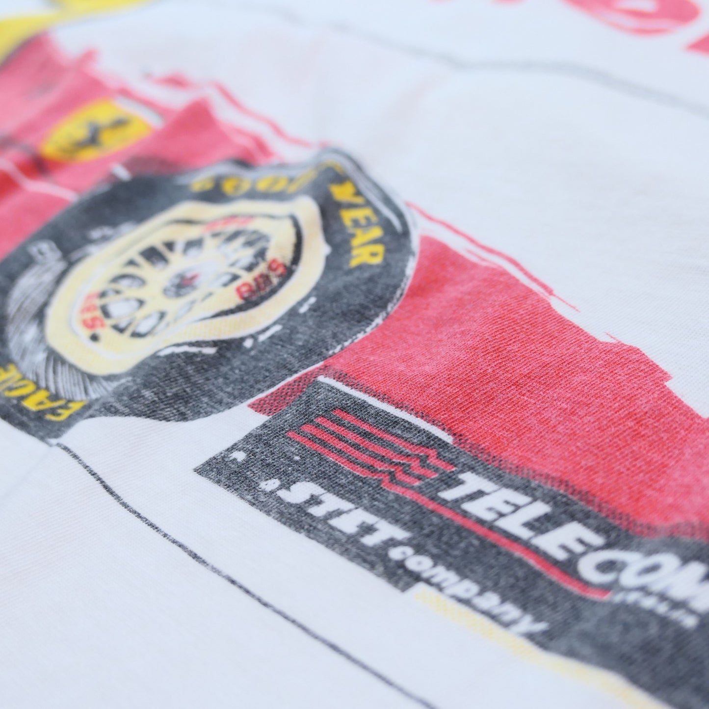 VINTAGE 90s L Promotion Tee "F1" -Ferrari×Shell-