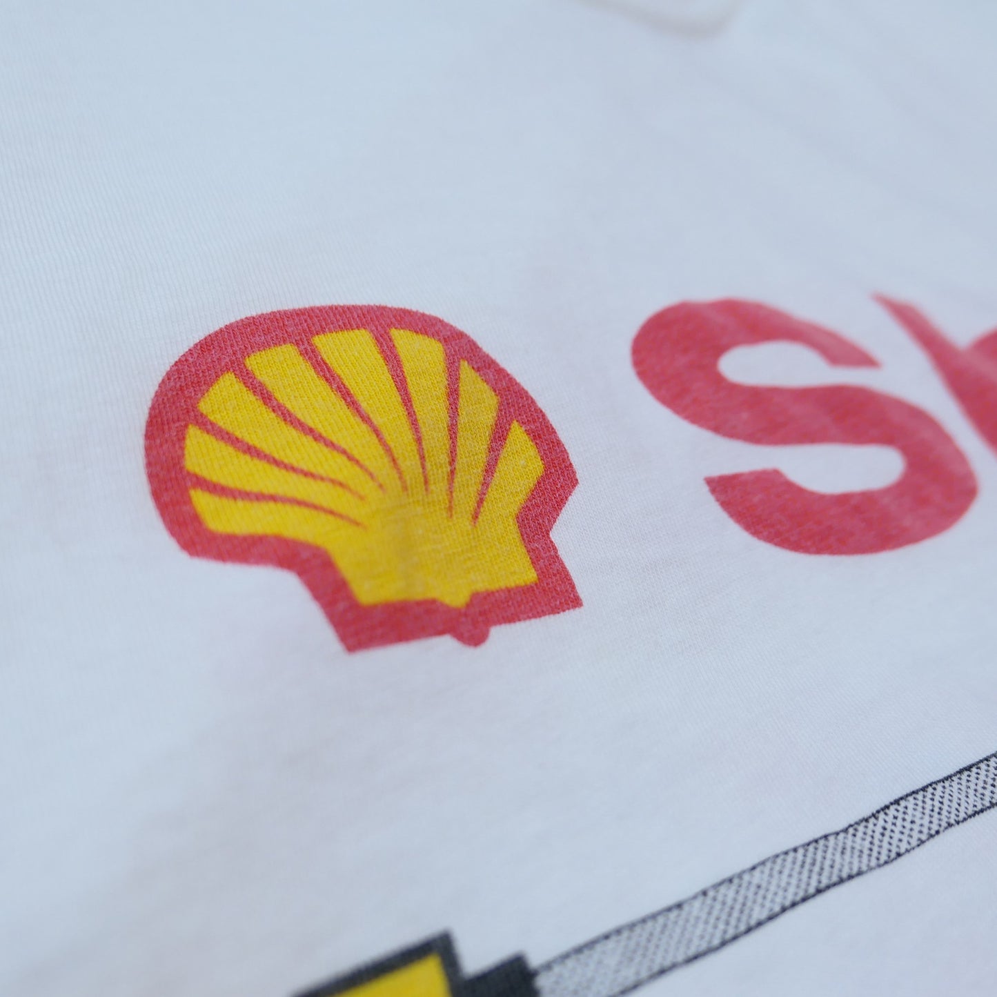 VINTAGE 90s L Promotion Tee "F1" -Ferrari×Shell-