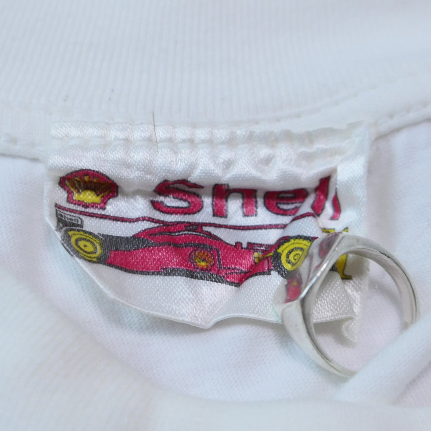 VINTAGE 90s L Promotion Tee "F1" -Ferrari×Shell-