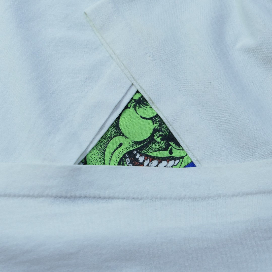 VINTAGE 90s L-XL Art Tee -Frankenstein-