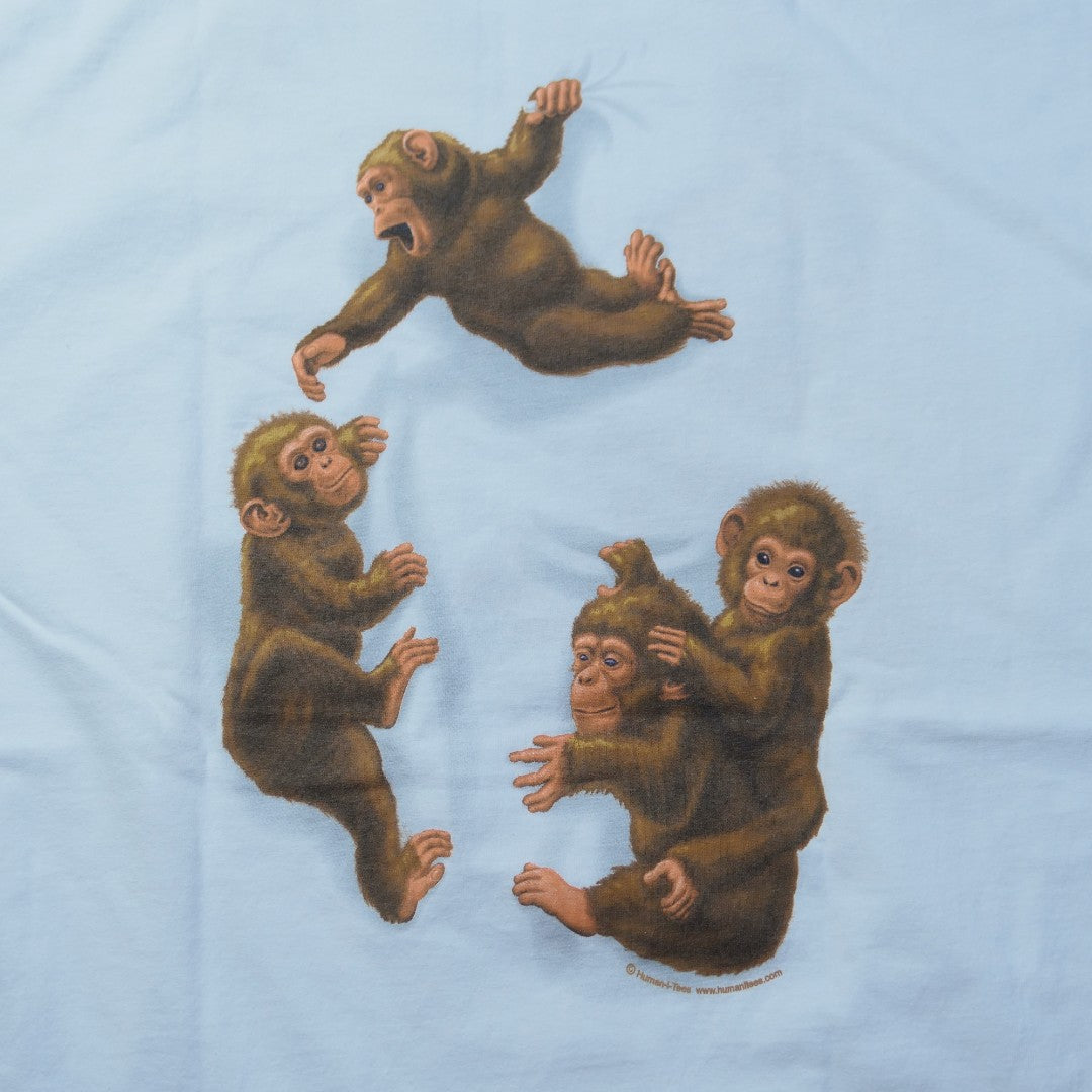 VINTAGE 00s L-XL Art Tee -Human i Tees-