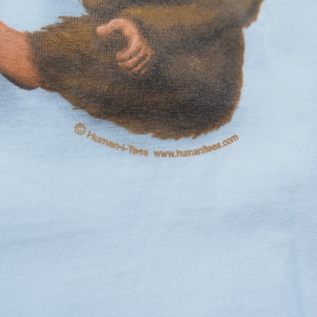 VINTAGE 00s L-XL Art Tee -Human i Tees-