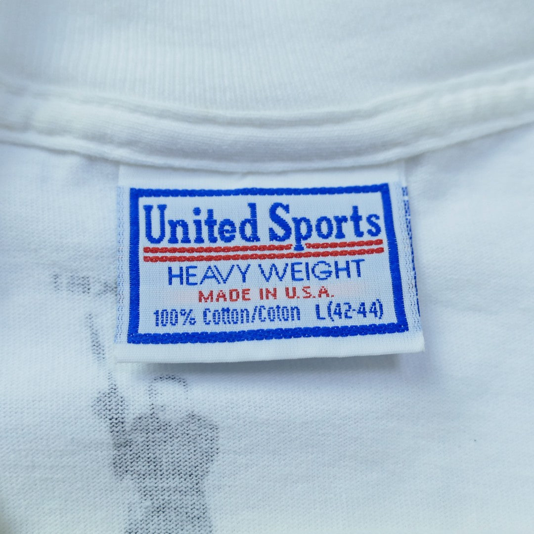 VINTAGE 90s L Parody Tee "GACHOOOON" -Kei Tani-