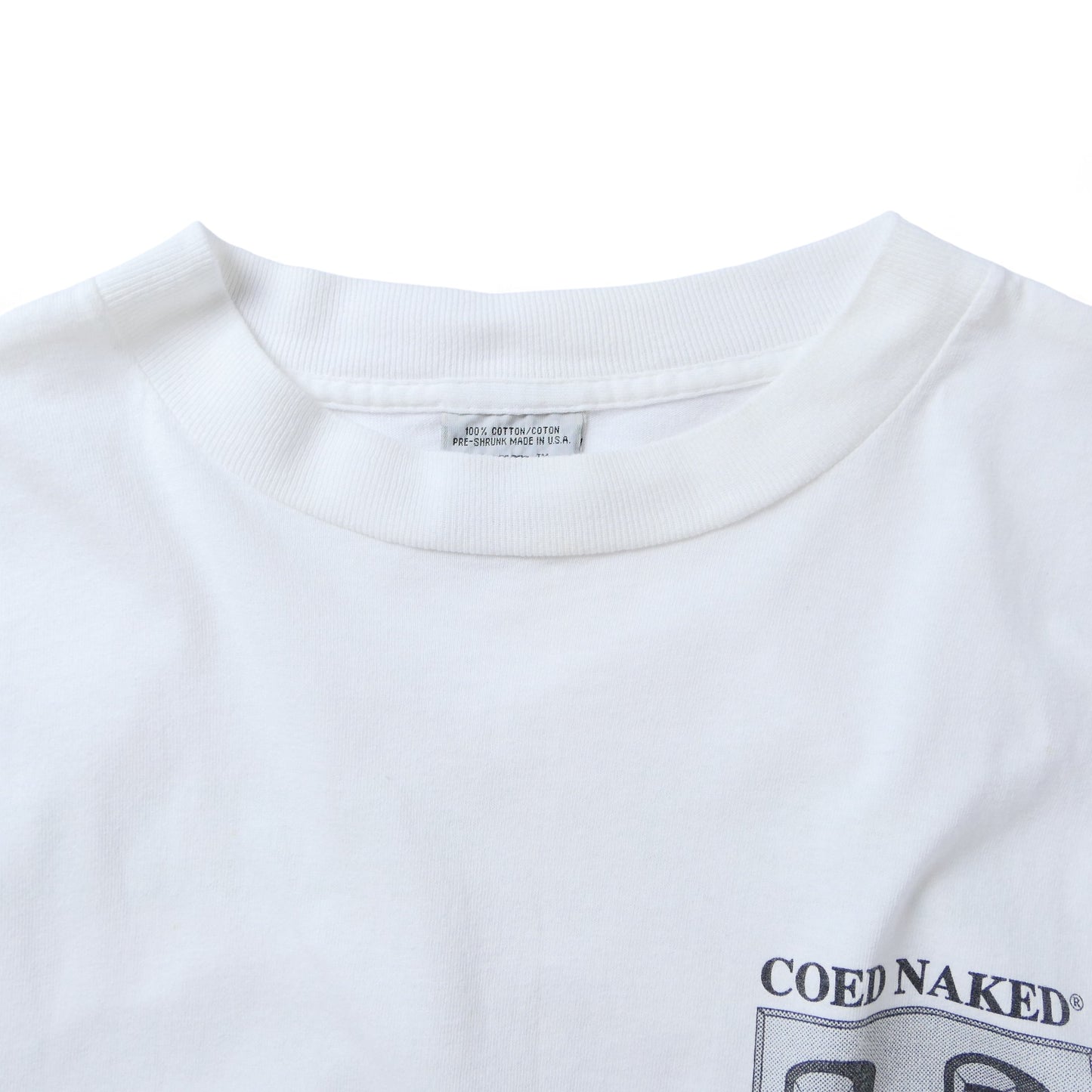 VINTAGE 90s XL Promotion Tee -COED NAKED-