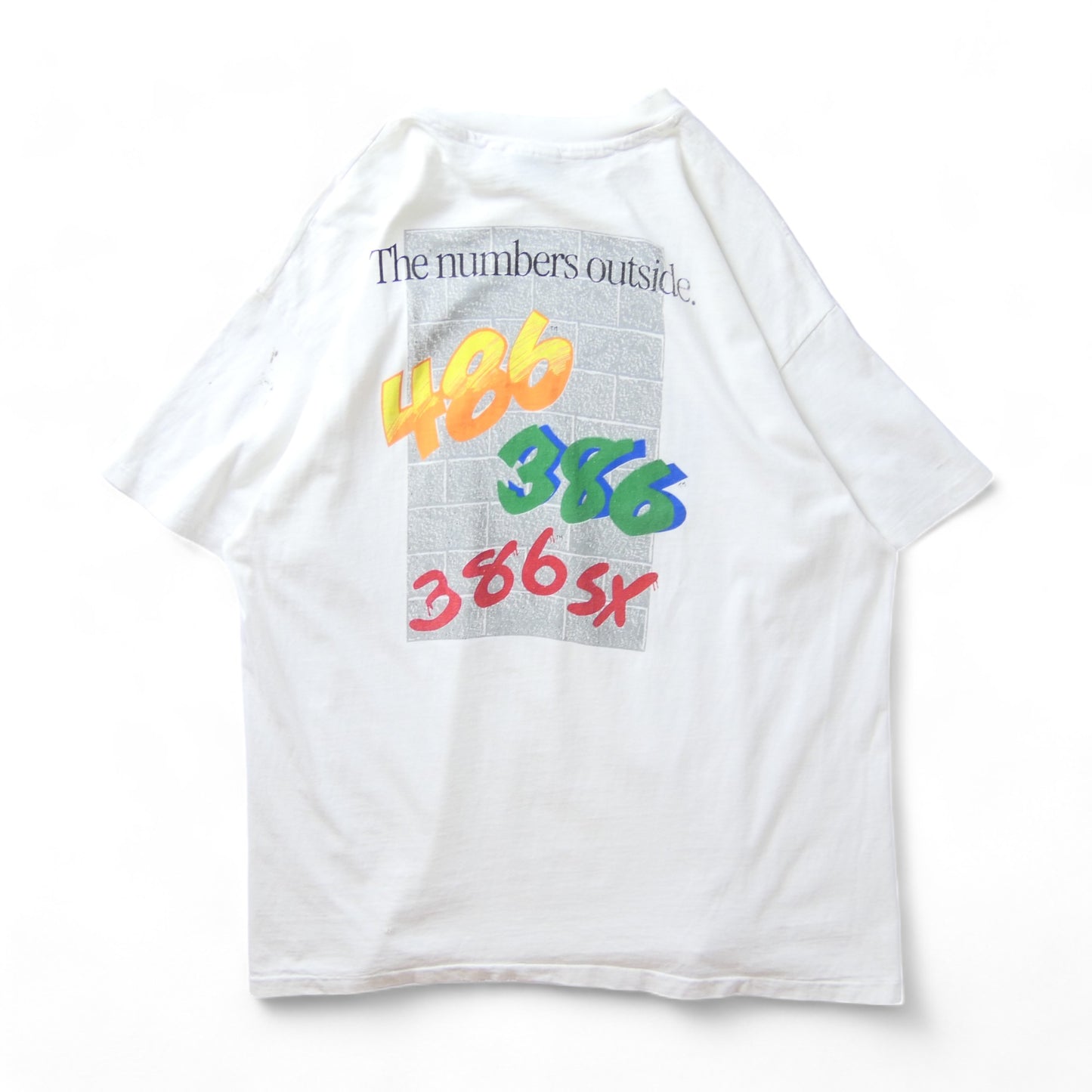 VINTAGE 80-90s XL Promotion Tee -INTEL-