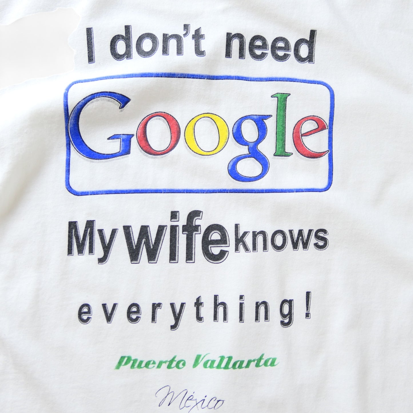 VINTAGE 00s XL Parody Tee -Google-